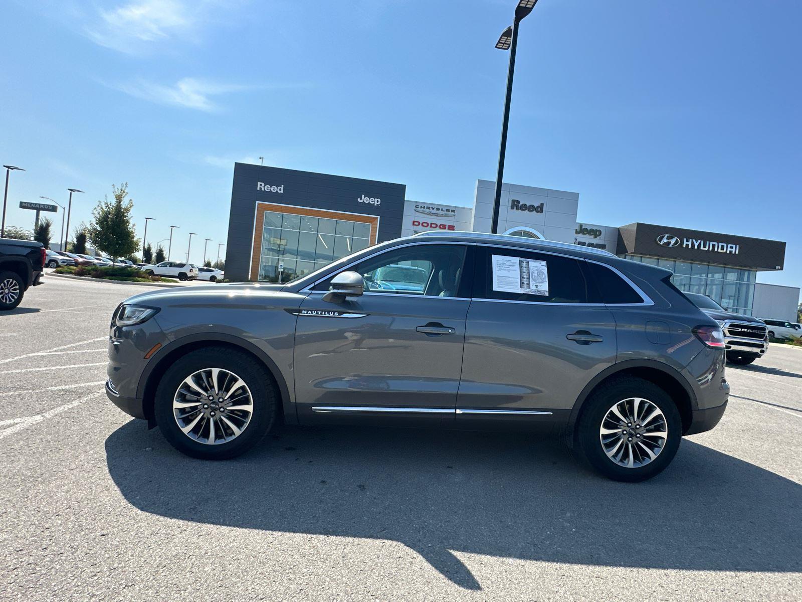 Used 2021 Lincoln Nautilus Reserve with VIN 2LMPJ8K93MBL07947 for sale in Kansas City
