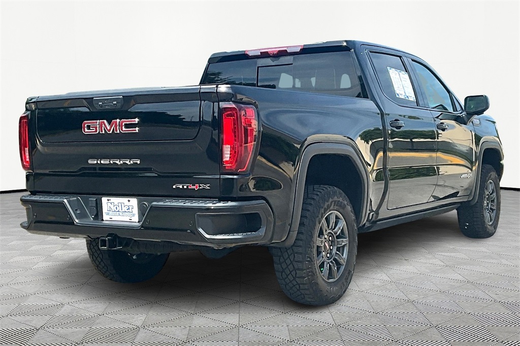 Used 2025 GMC Sierra 1500 AT4X with VIN 3GTUUFEL5SG107619 for sale in Kansas City
