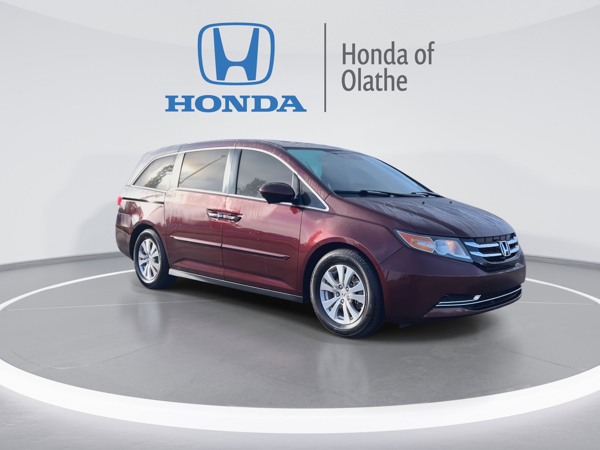 Used 2015 Honda Odyssey EX-L with VIN 5FNRL5H69FB036946 for sale in Kansas City