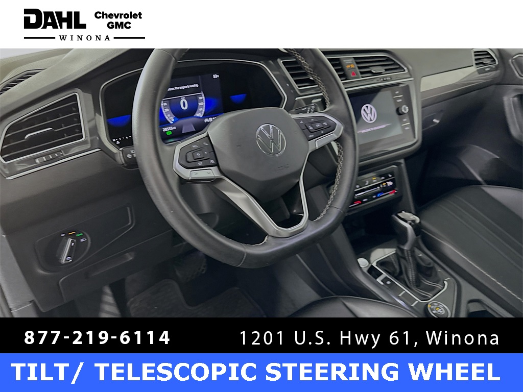 Used 2022 Volkswagen Tiguan SE with VIN 3VV2B7AX7NM106314 for sale in Winona, Minnesota