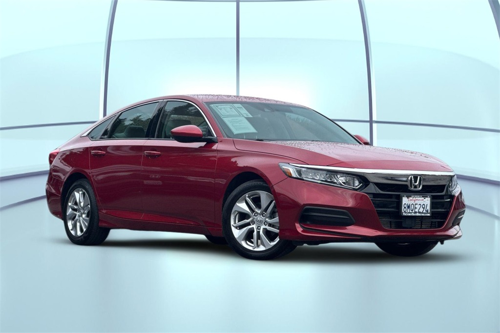 Used 2019 Honda Accord LX with VIN 1HGCV1F1XKA083309 for sale in San Bruno, CA