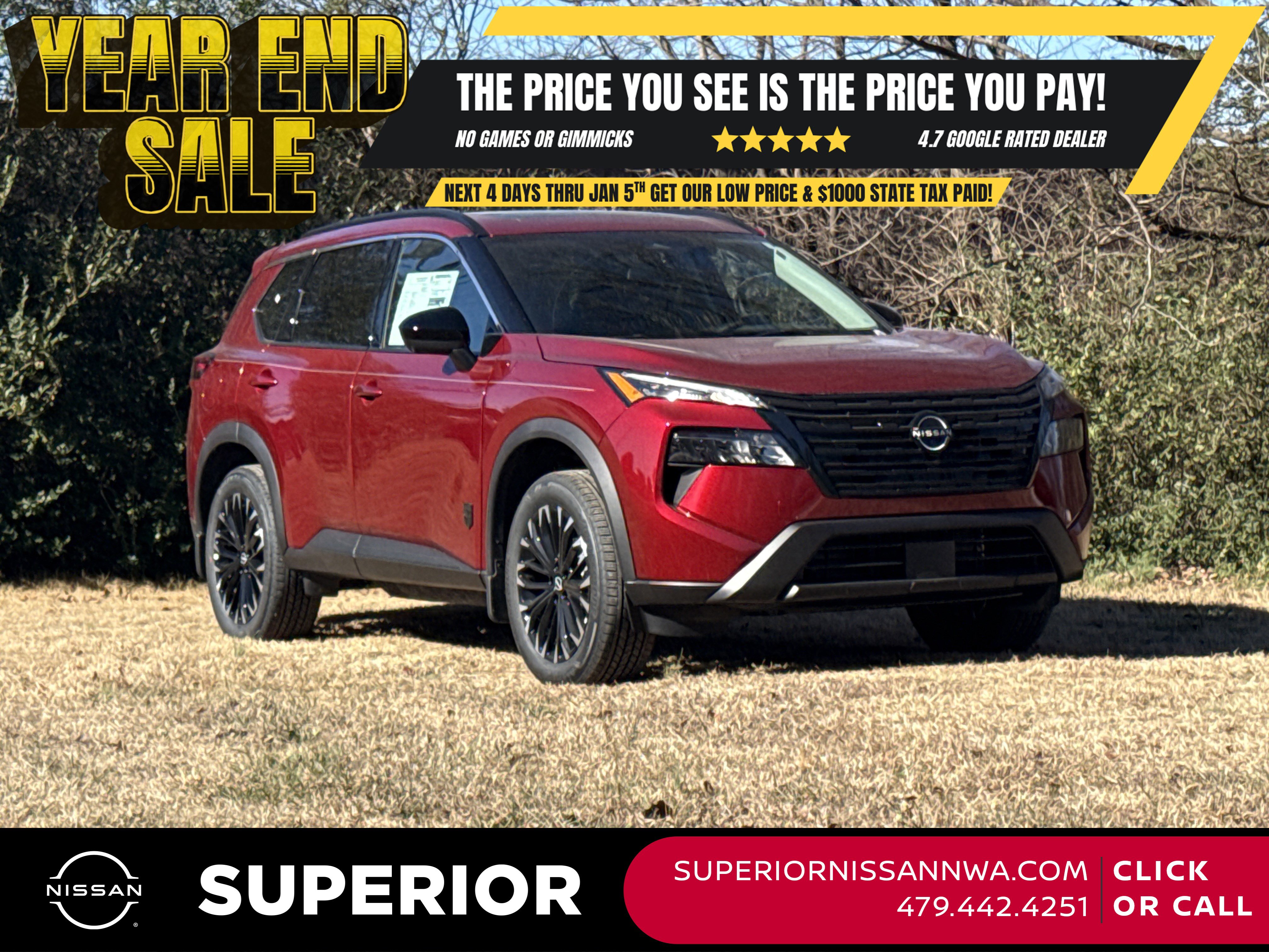 2026 Nissan Rogue Dark Armor's photo