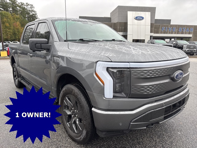 Certified 2023 Ford F-150 Lightning XLT with VIN 1FTVW1EL1PWG27911 for sale in Snellville, GA