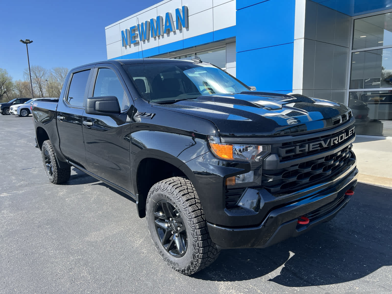 New 2024 Chevrolet Silverado 1500 Custom Trail Boss Crew Cab in