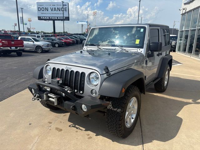 Used 2018 Jeep Wrangler JK Sport S with VIN 1C4AJWAG4JL822414 for sale in Marshfield, MO