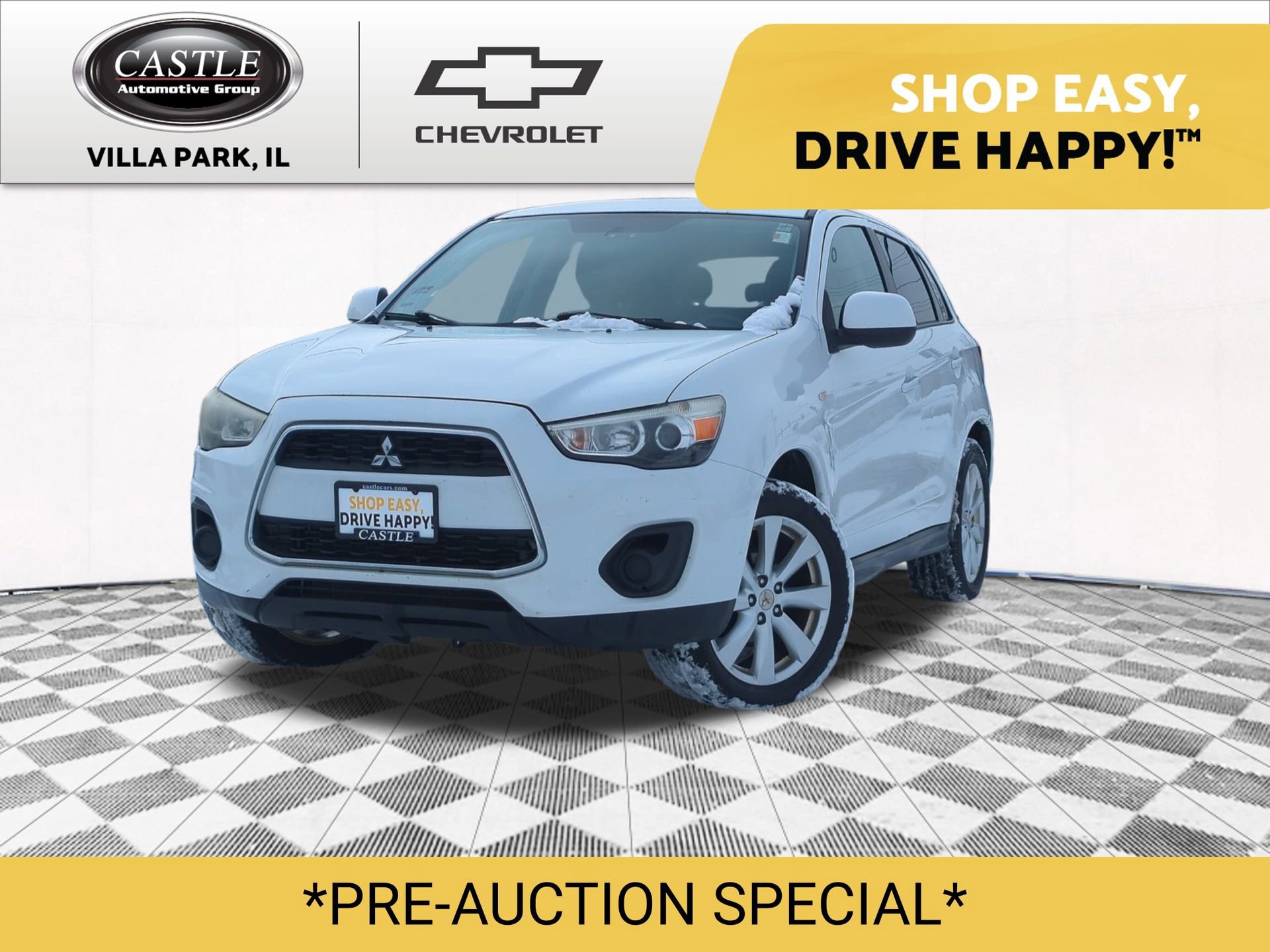 Used 2014 Mitsubishi Outlander Sport ES with VIN 4A4AP3AUXEE030483 for sale in Villa Park, IL