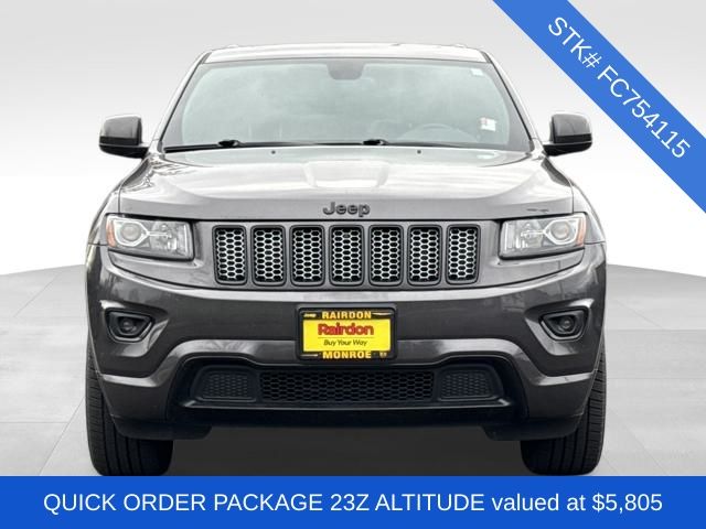 Used 2015 Jeep Grand Cherokee Altitude with VIN 1C4RJFAG1FC754115 for sale in Monroe, WA