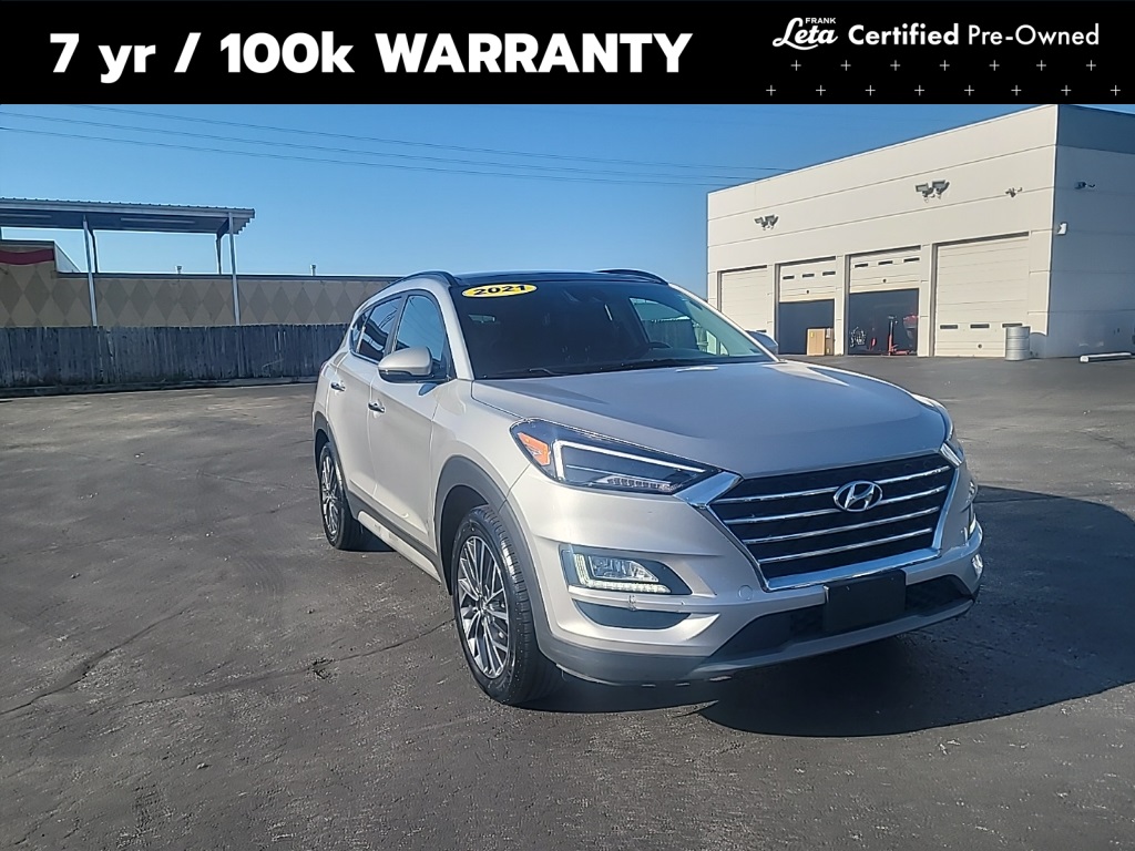 Used 2021 Stellar Silver Hyundai Ultimate image 1