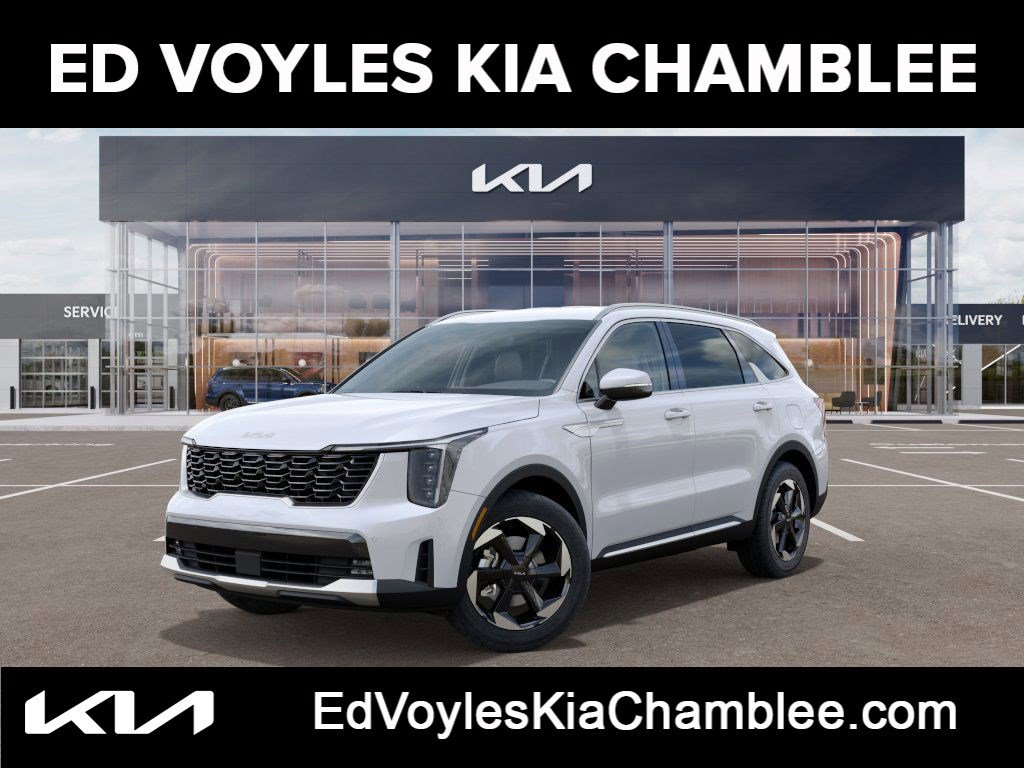 New 2025 Snow White Pearl Kia EX image 1