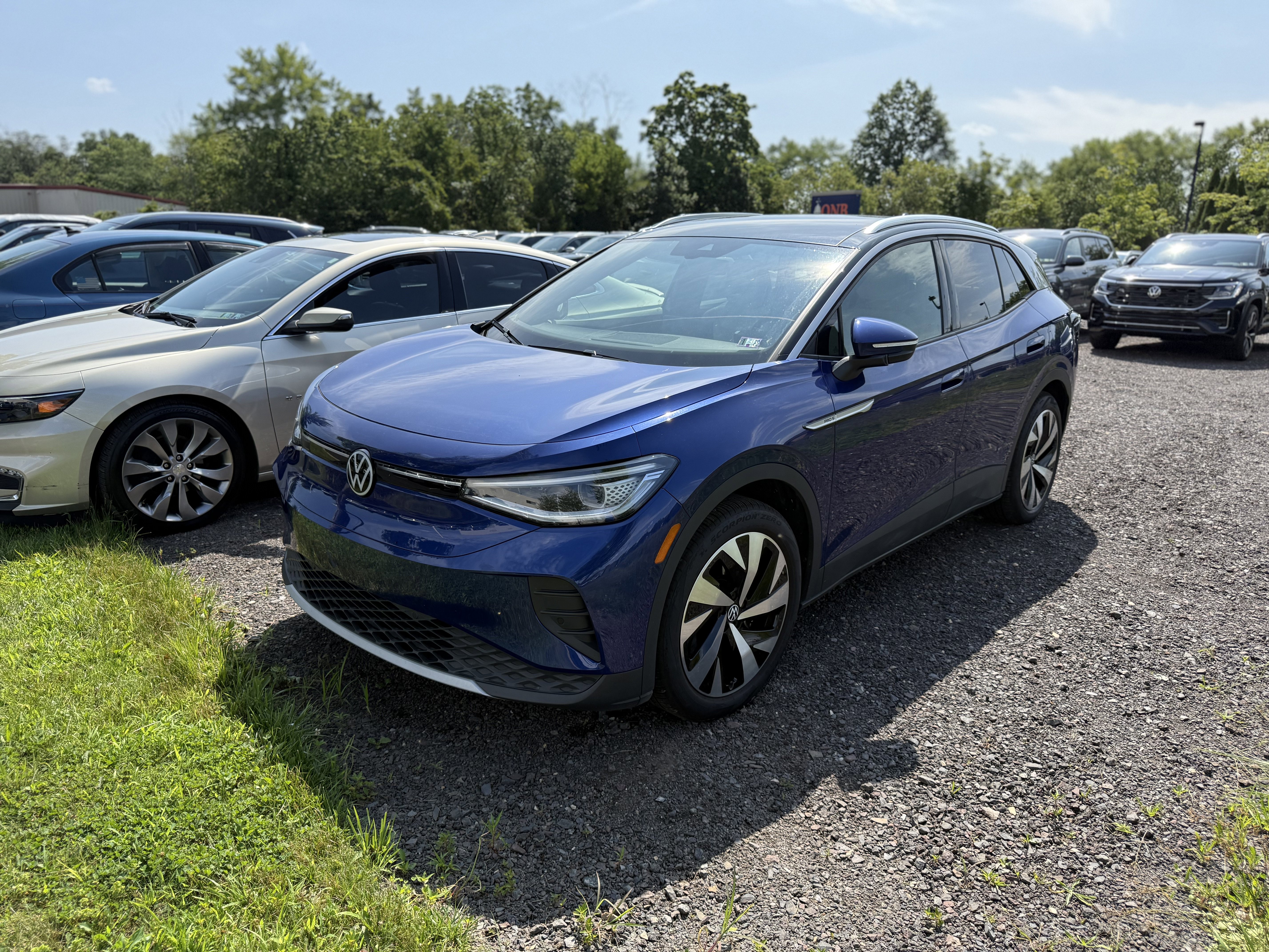Certified 2022 Volkswagen ID.4 PRO S with VIN WVGKMPE26NP074436 for sale in Colmar, PA