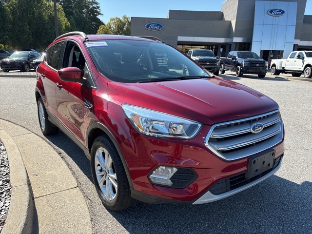 Certified 2018 Ford Escape SE with VIN 1FMCU9GD4JUB69717 for sale in Snellville, GA