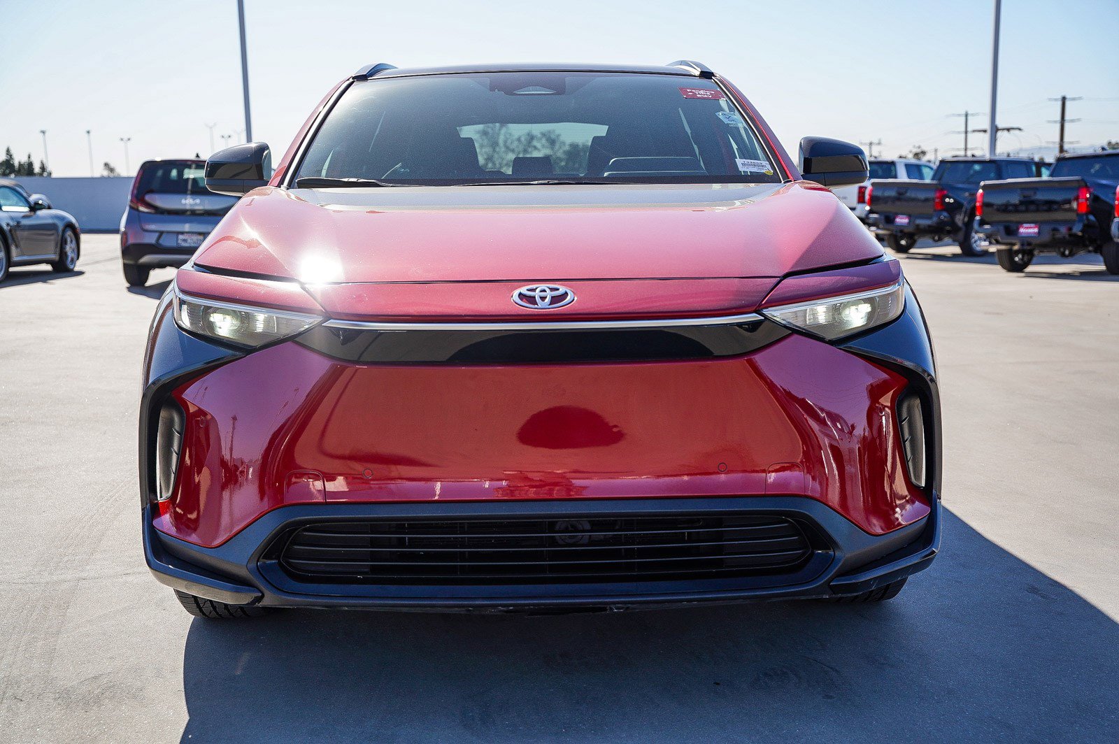 Used 2023 Toyota bZ4X XLE with VIN JTMAAAAA0PA028433 for sale in Los Angeles, CA