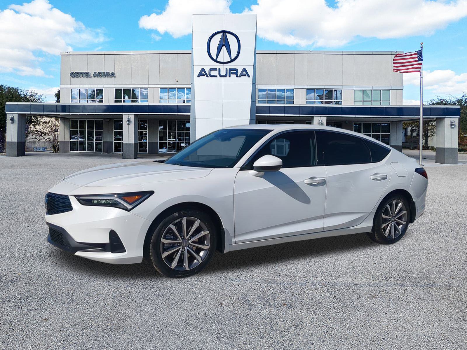 New 2025 Platinum White Pearl Acura Base image 1