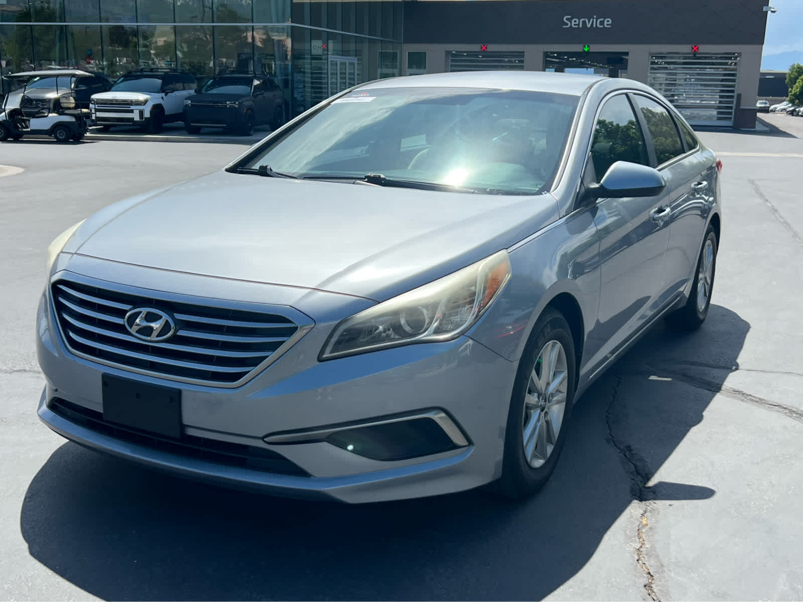 Used 2016 Hyundai Sonata SE with VIN 5NPE24AF1GH337560 for sale in Lindon, UT