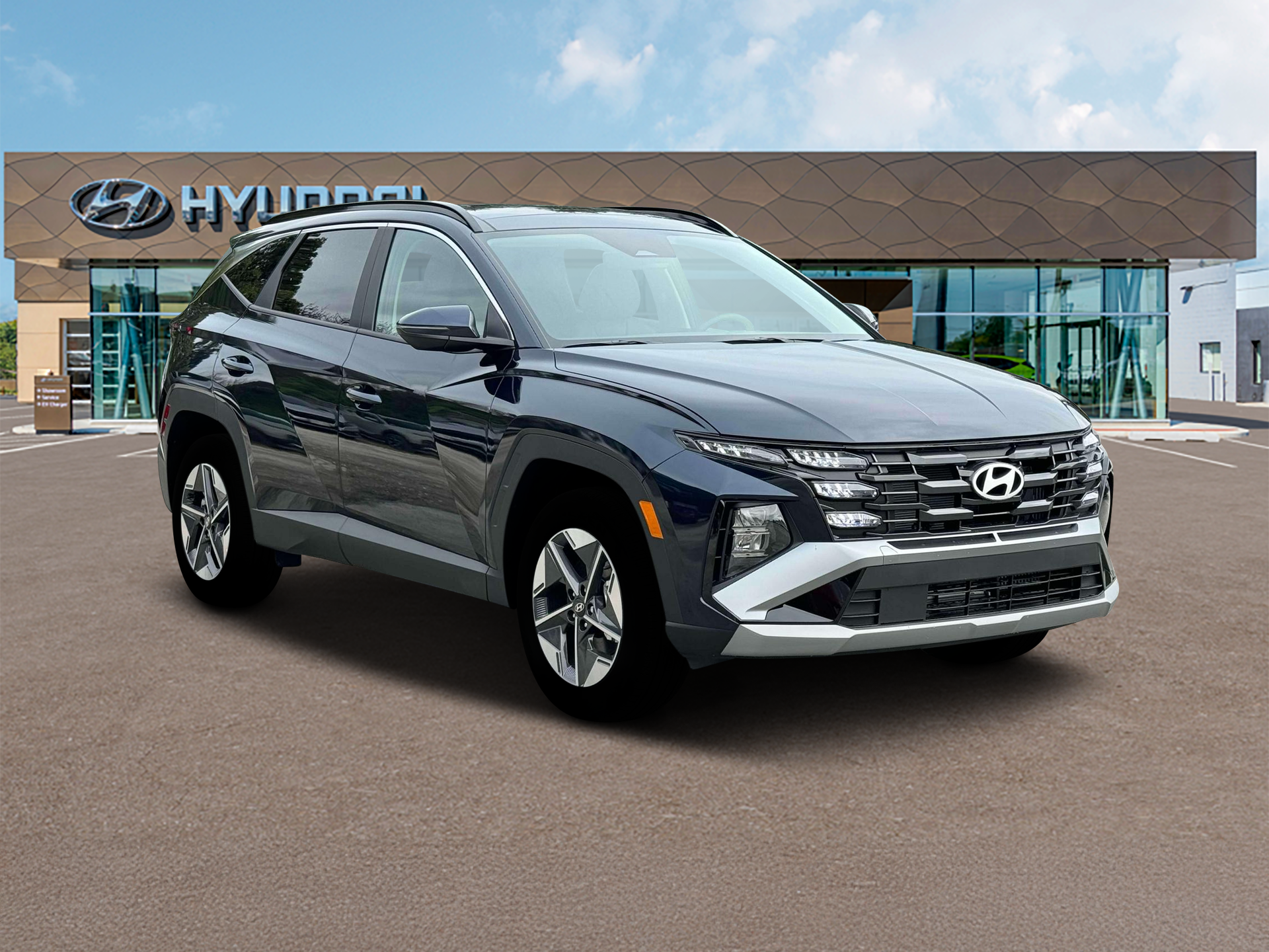 New 2025 Blue Hyundai SEL Convenience image 11