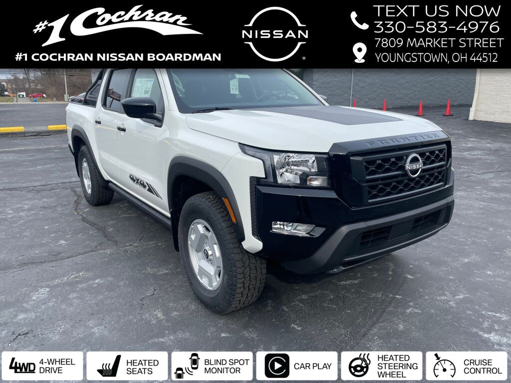 New 2024 Nissan Frontier SV 4D Crew Cab in Boardman, OH 1 Cochran