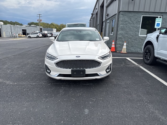Used 2019 Ford Fusion Titanium with VIN 3FA6P0K95KR251056 for sale in Republic, MO