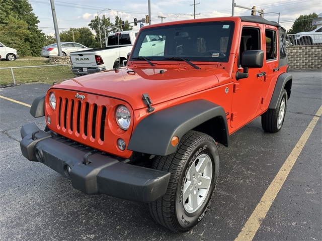 Used 2015 Jeep Wrangler Unlimited Sport with VIN 1C4BJWDG5FL614033 for sale in Kansas City