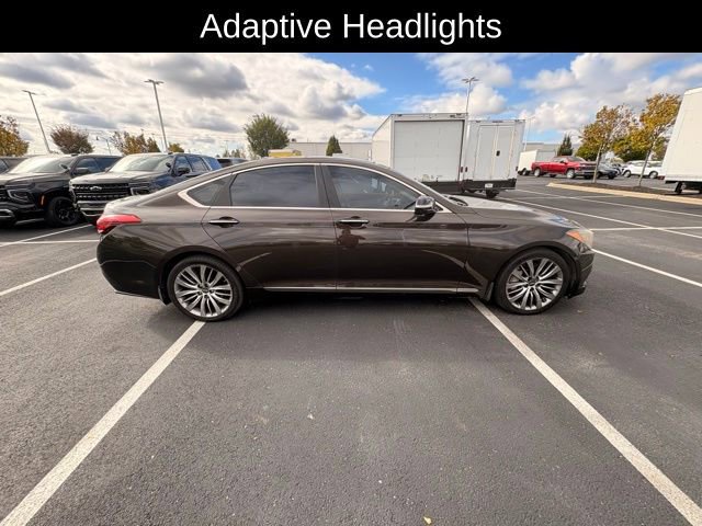 Used 2015 Hyundai Genesis Base with VIN KMHGN4JF7FU104279 for sale in Grove City, OH