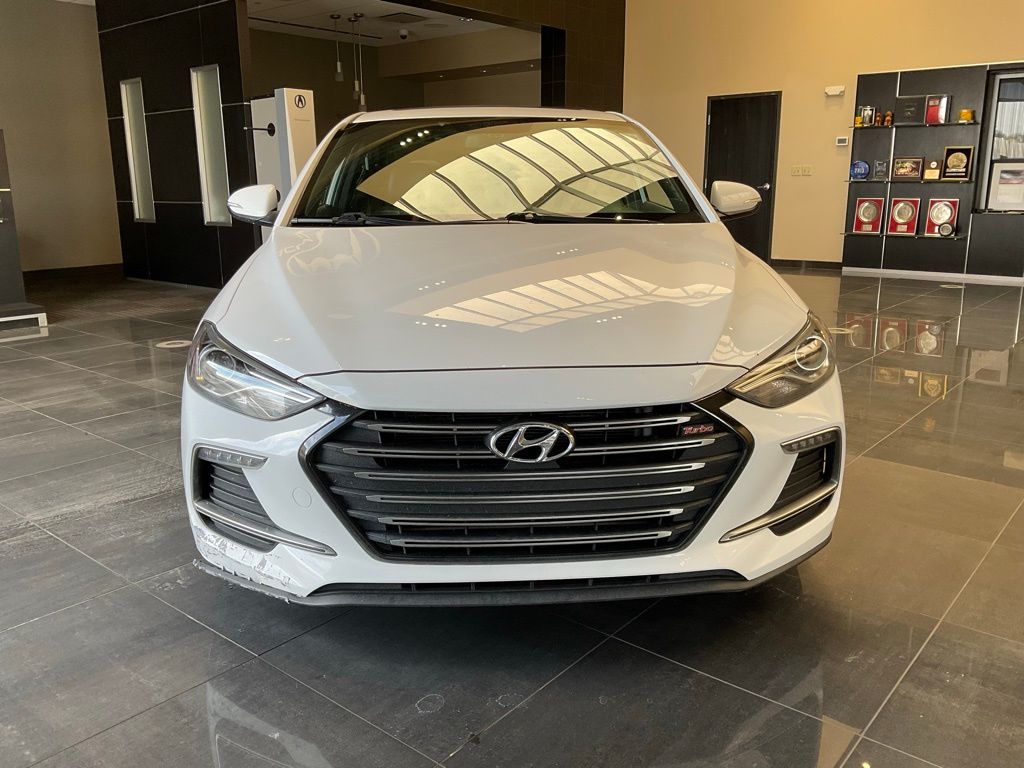 Used 2018 Hyundai Elantra Sport with VIN KMHD04LBXJU534621 for sale in Kansas City