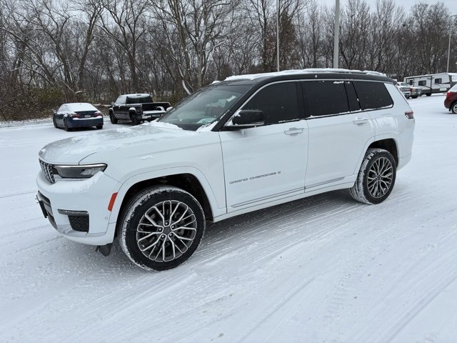 Used 2021 Jeep Grand Cherokee L Summit Reserve with VIN 1C4RJKEG5M8103377 for sale in Kansas City