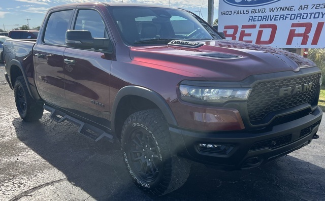 Used 2025 RAM Ram 1500 Pickup Rebel with VIN 1C6SRFLP1SN594332 for sale in Little Rock