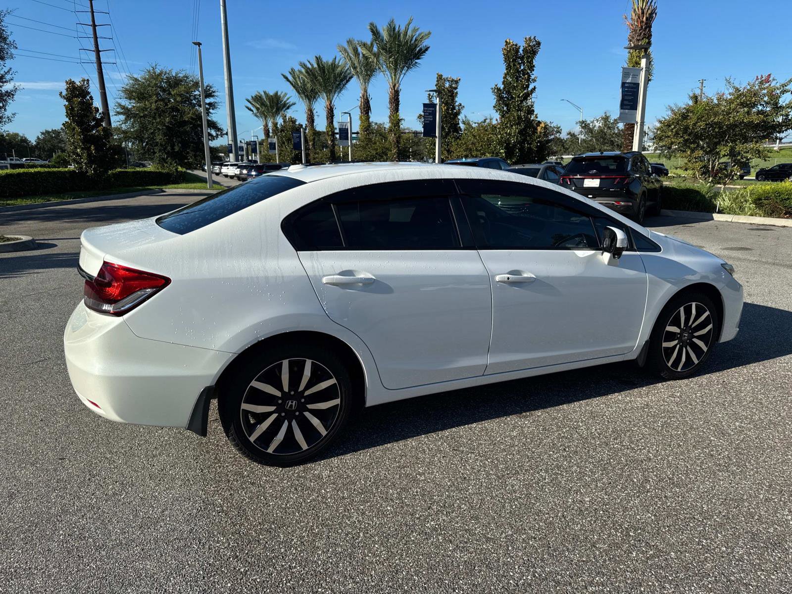 Used 2015 Honda Civic EX-L with VIN 19XFB2F90FE085329 for sale in Lake Mary, FL