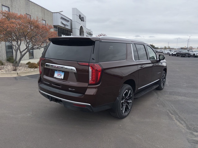 Used 2023 GMC Yukon XL SLT with VIN 1GKS2GKD4PR151879 for sale in Luverne, Minnesota
