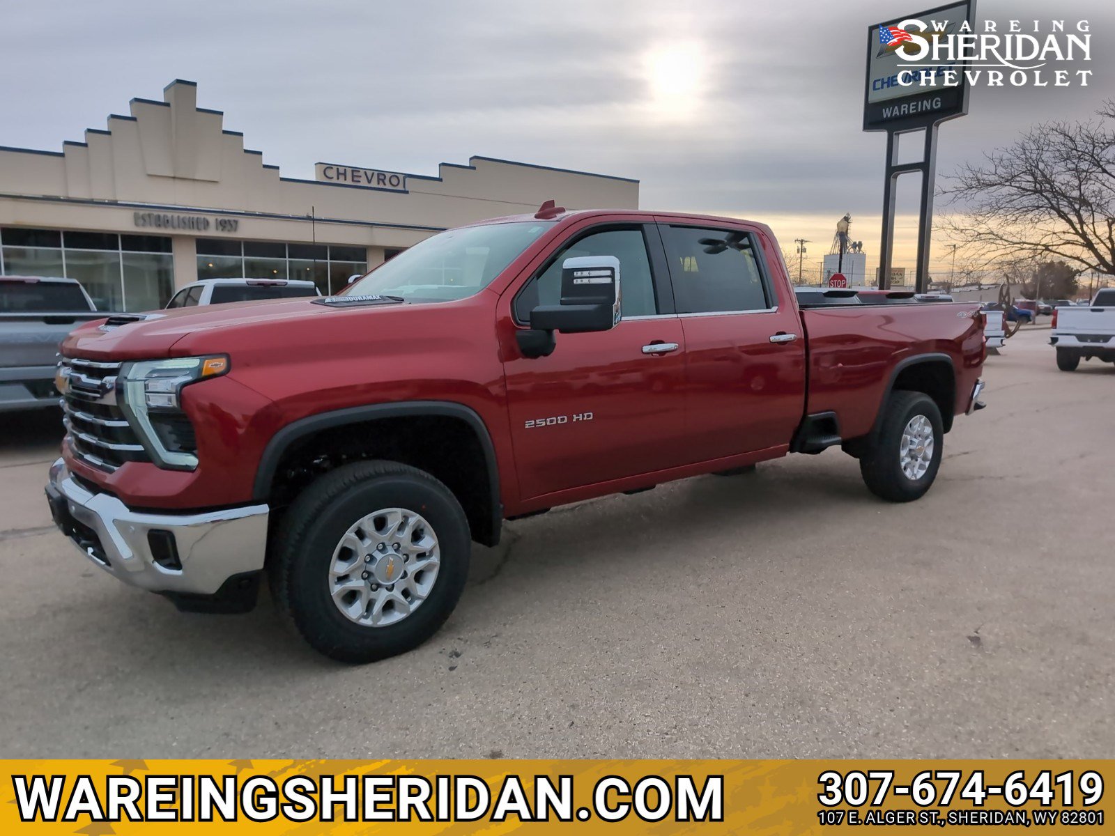 New 2025 Radiant Red Tintcoat Chevrolet LTZ image 1