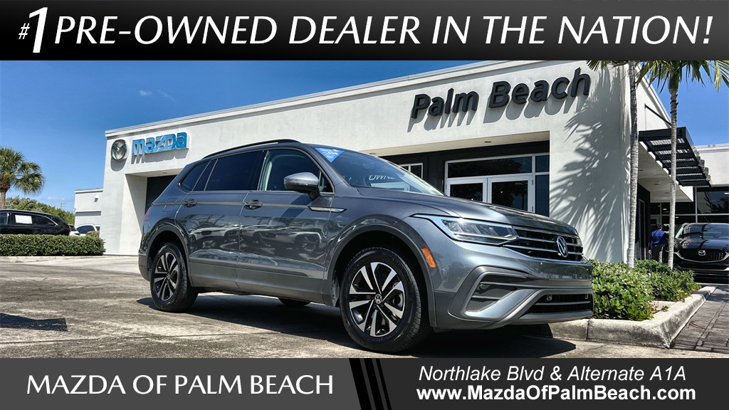 Used 2023 Volkswagen Tiguan S with VIN 3VVRB7AX5PM064002 for sale in North Palm Beach, FL