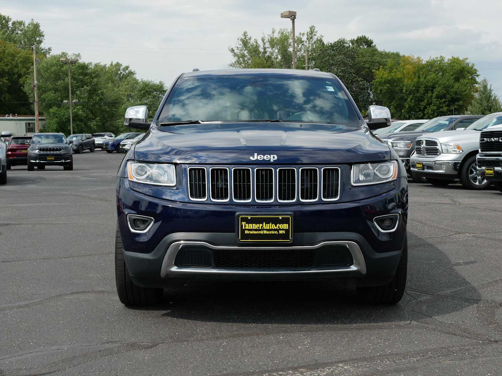 Used 2015 Jeep Grand Cherokee Limited with VIN 1C4RJFBGXFC229794 for sale in Brainerd, Minnesota