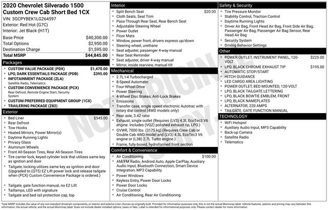 2020 Chevrolet Silverado 1500 Custom's photo