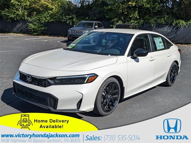 New 2025 Honda Civic Sport 4D Sedan in Jackson #2219435 | Victory Honda