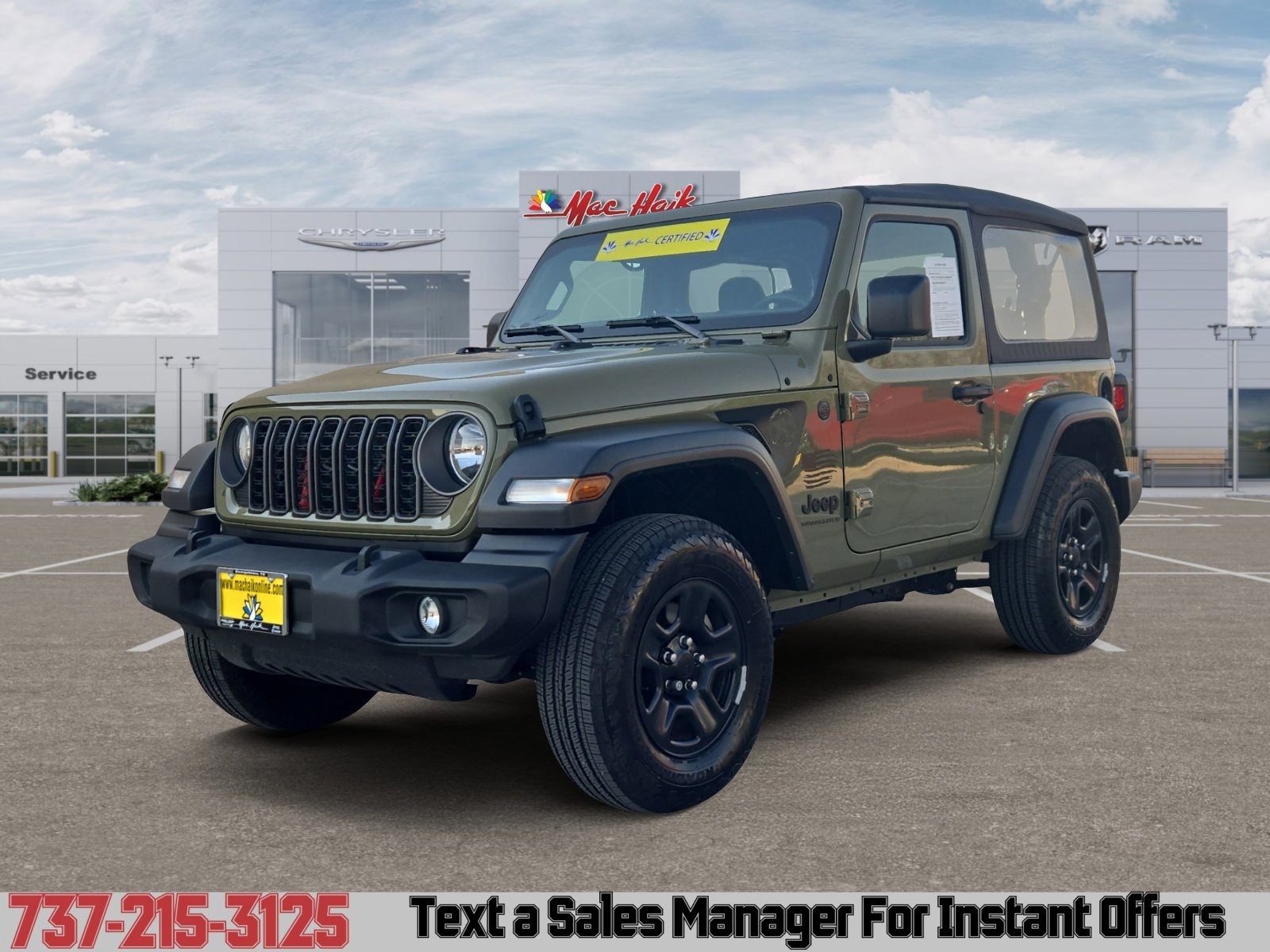 2025 Jeep Wrangler 2-Door Sport's photo
