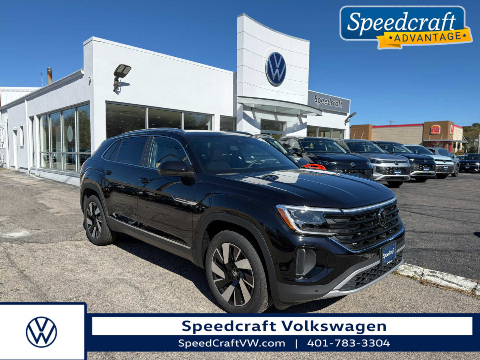 New 2026 Volkswagen Atlas Cross Sport 2.0T SEL R-Line Black Sport