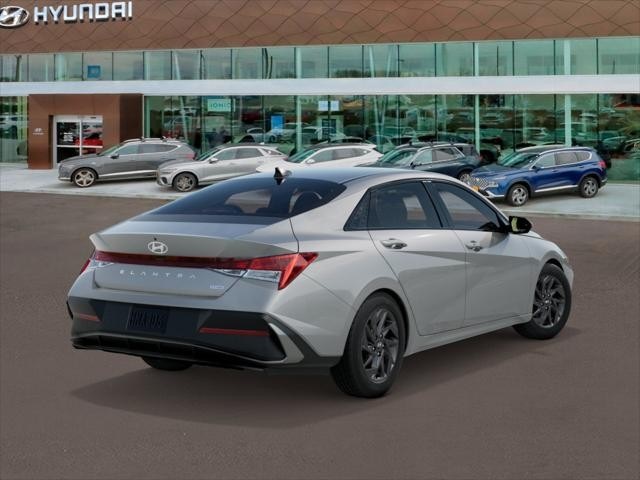 2025 Hyundai Elantra Hybrid Blue photo 2