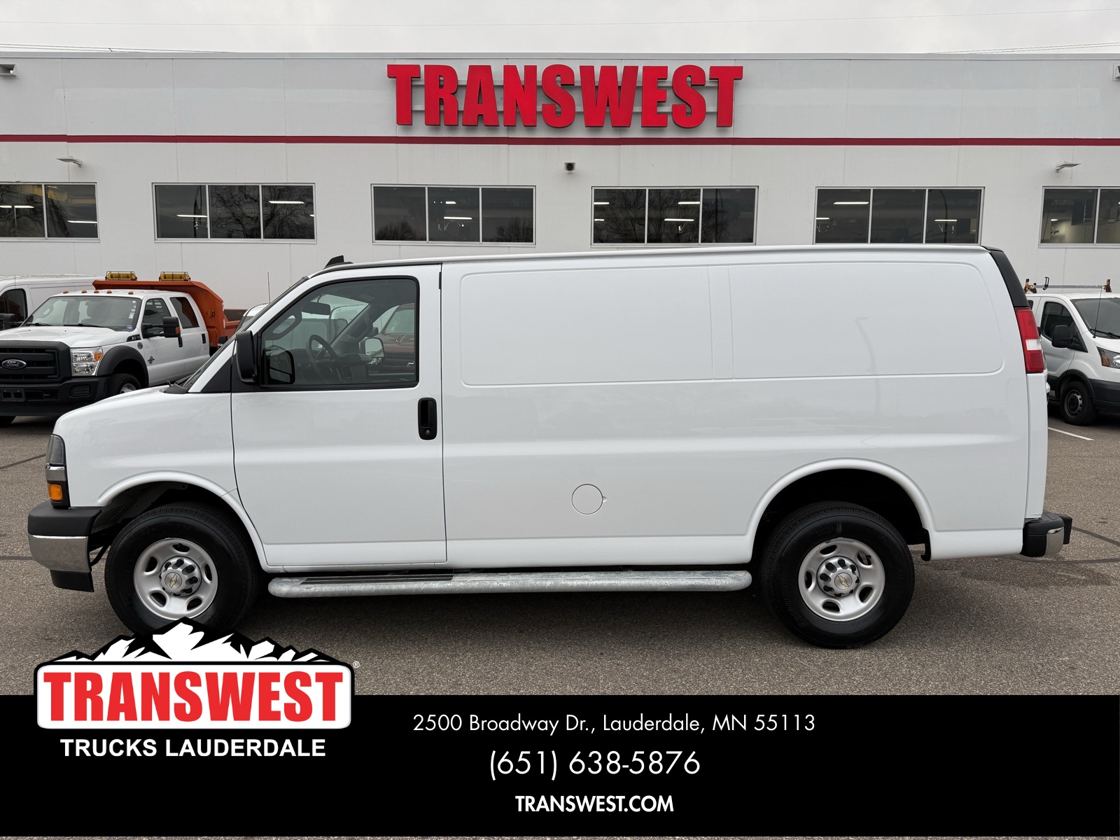 Used 2024 Chevrolet Express Cargo Work Van with VIN 1GCWGAFPXR1175007 for sale in Minneapolis, Minnesota