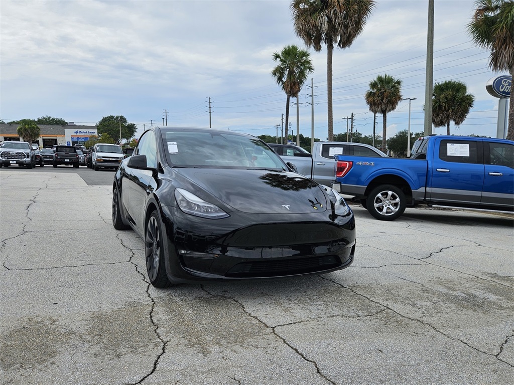 Used 2023 Tesla Model Y Performance with VIN 7SAYGDEFXPF766741 for sale in Kansas City