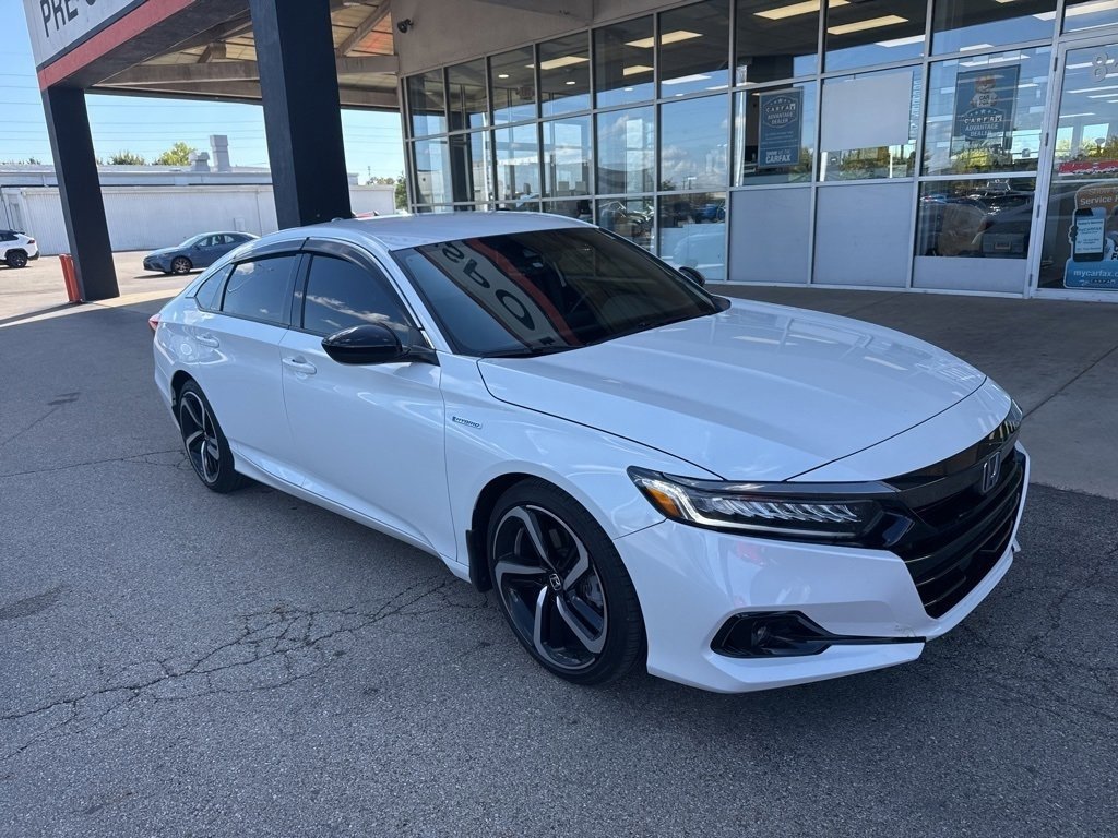 Used 2022 Honda Accord Hybrid Sport with VIN 1HGCV3F20NA038162 for sale in Northfield, Minnesota