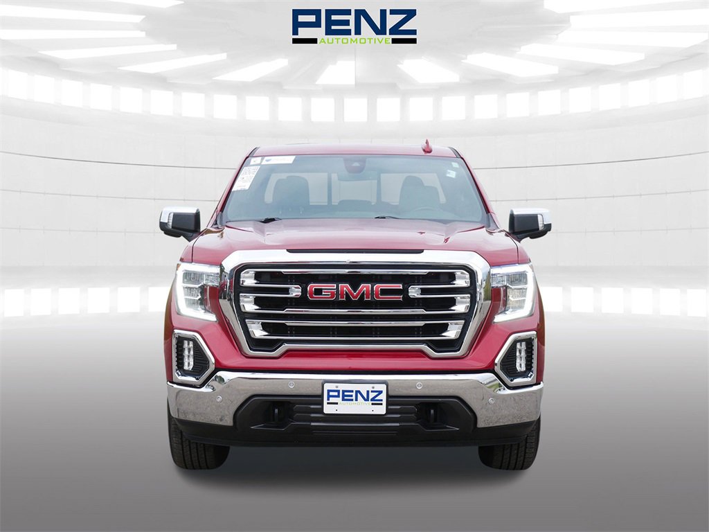 Used 2021 GMC Sierra 1500 SLT with VIN 1GTU9DED1MZ161646 for sale in Rochester, Minnesota