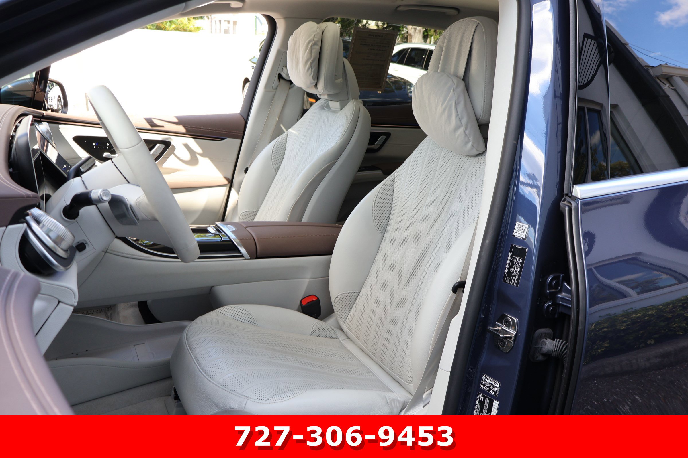 Certified 2023 Mercedes-Benz EQS SUV Base with VIN 4JGDM2EB9PA025233 for sale in Clearwater, FL
