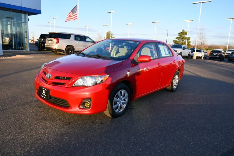 Used 2011 Toyota Corolla LE with VIN 2T1BU4EE8BC558597 for sale in North Branch, Minnesota