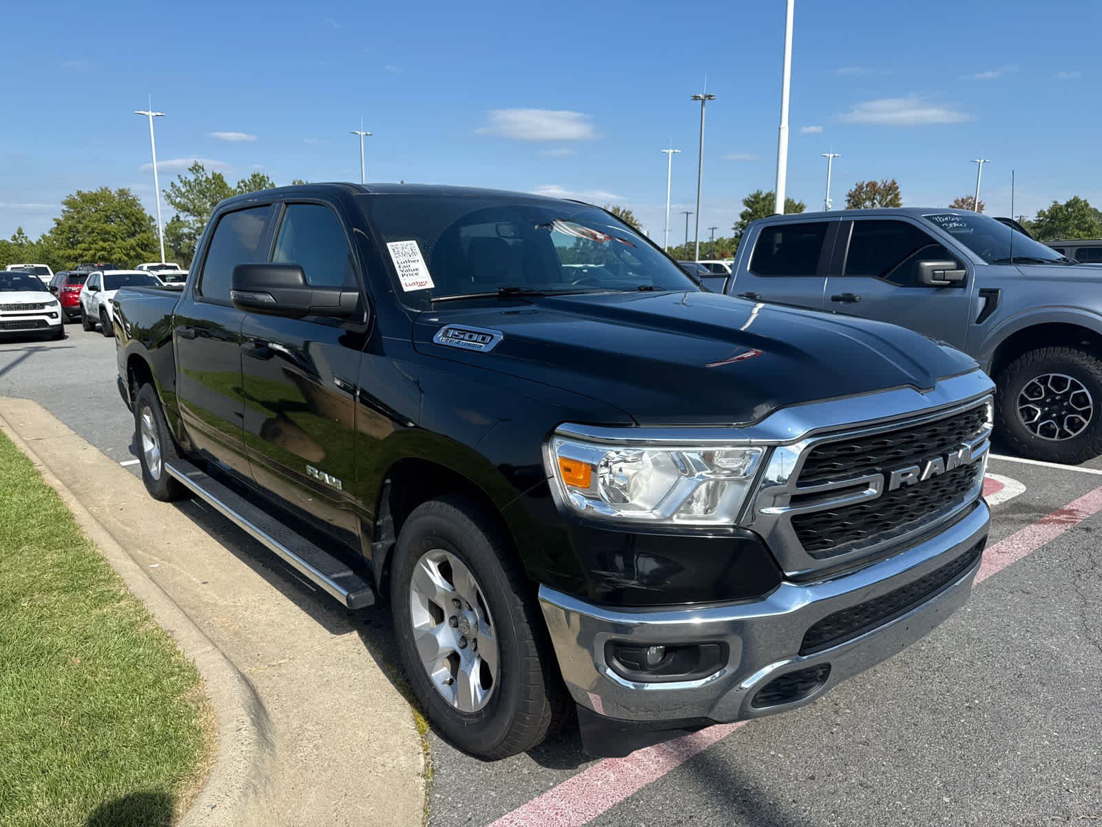 Used 2023 RAM Ram 1500 Pickup Big Horn/Lone Star with VIN 1C6RREFT9PN592594 for sale in Little Rock