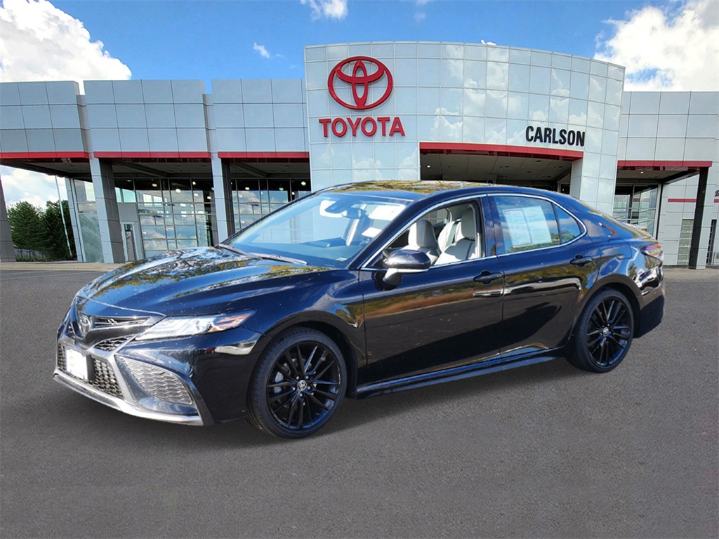 Used 2022 Toyota Camry XSE with VIN 4T1K61BK7NU062678 for sale in Minneapolis, Minnesota