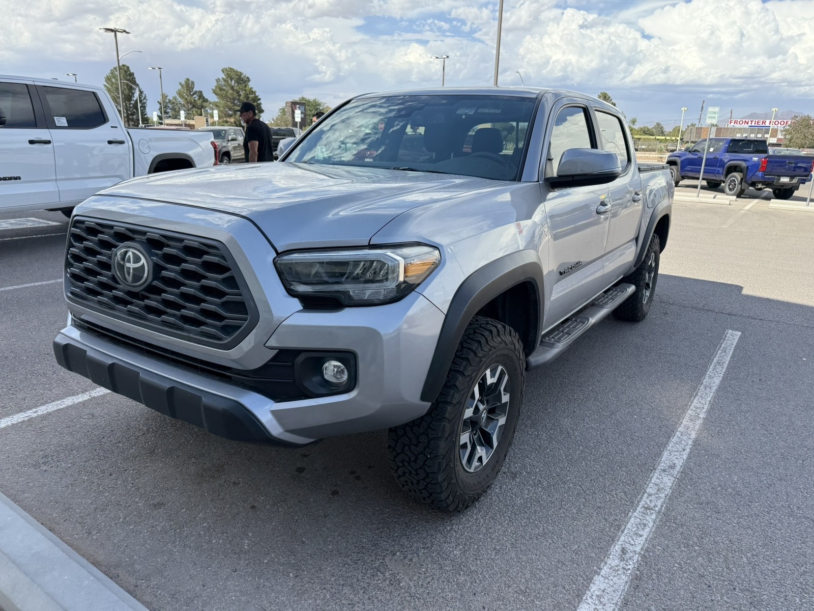 Used 2020 SILVER Toyota TRD Off Road image 1