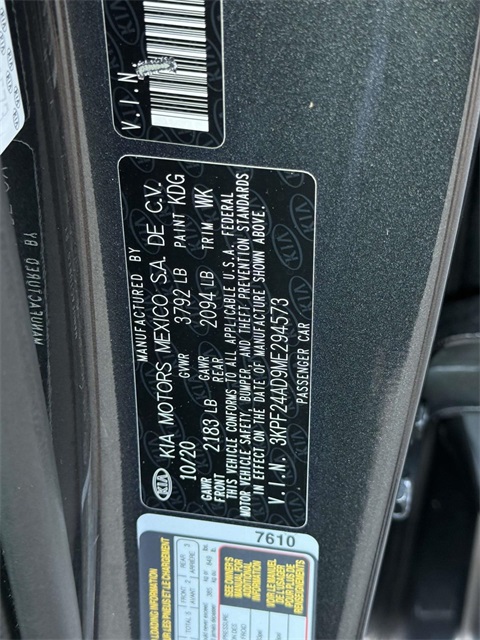 2021 Kia Forte LXS photo 30