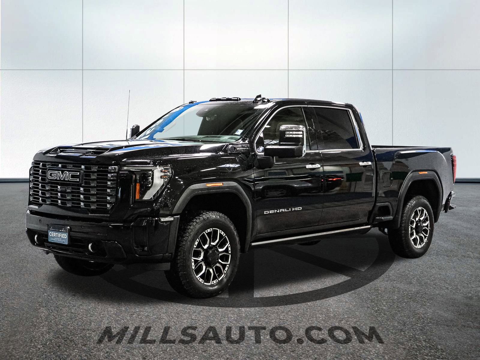 Certified 2025 GMC Sierra 3500HD Denali Ultimate with VIN 1GT4UYEY8SF261444 for sale in Baxter, Minnesota