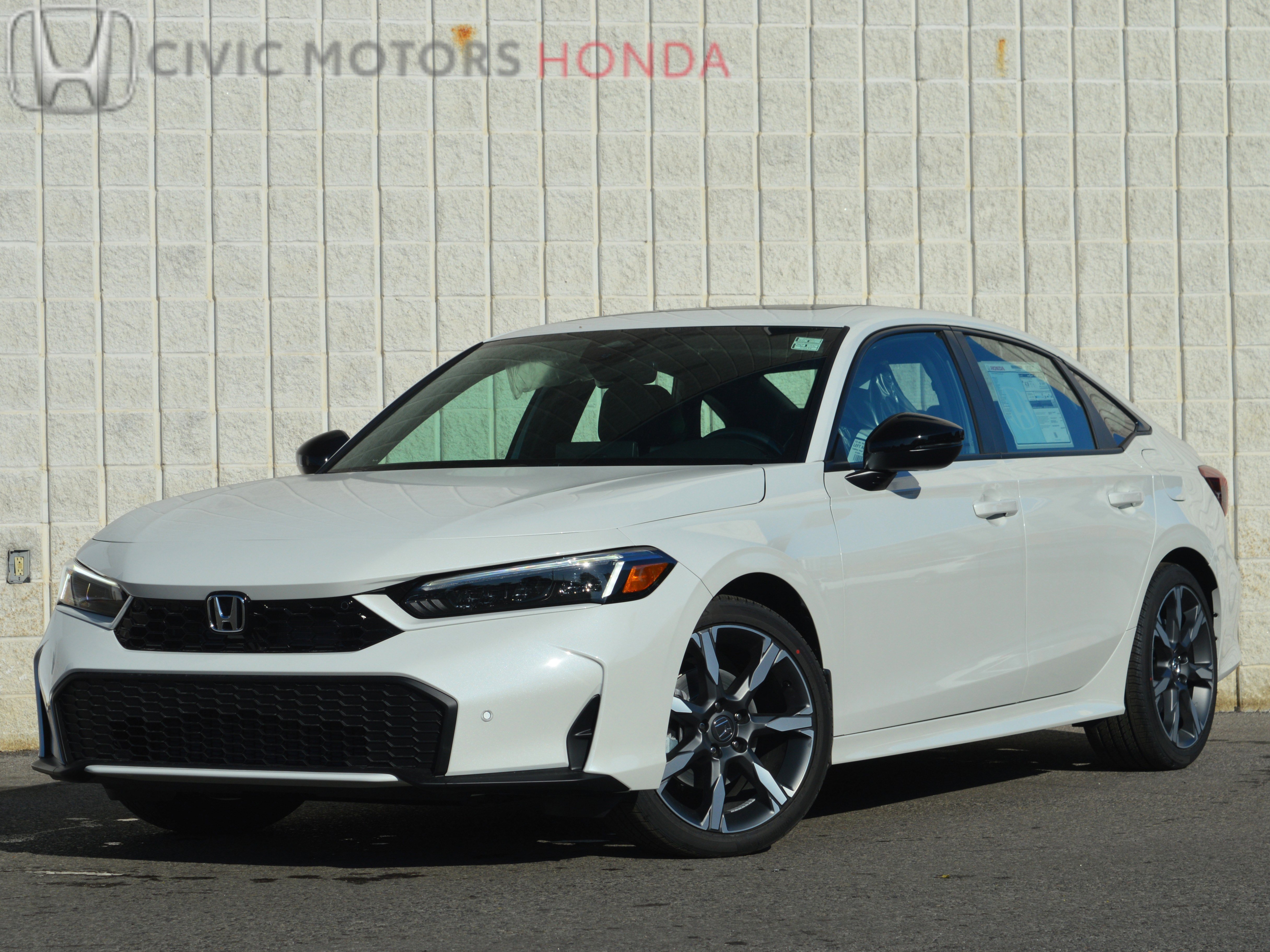 New 2025 White Honda Sport Touring image 1