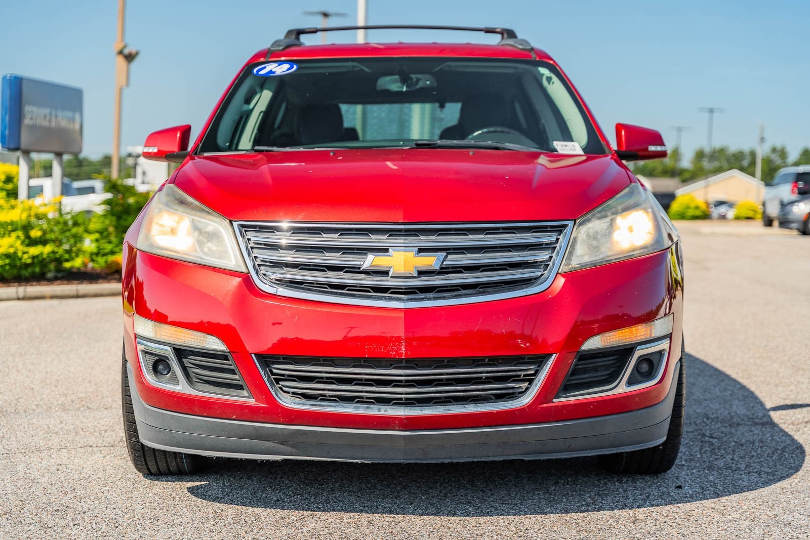 Used 2014 Chevrolet Traverse 2LT with VIN 1GNKRHKD6EJ279458 for sale in Graniteville, SC