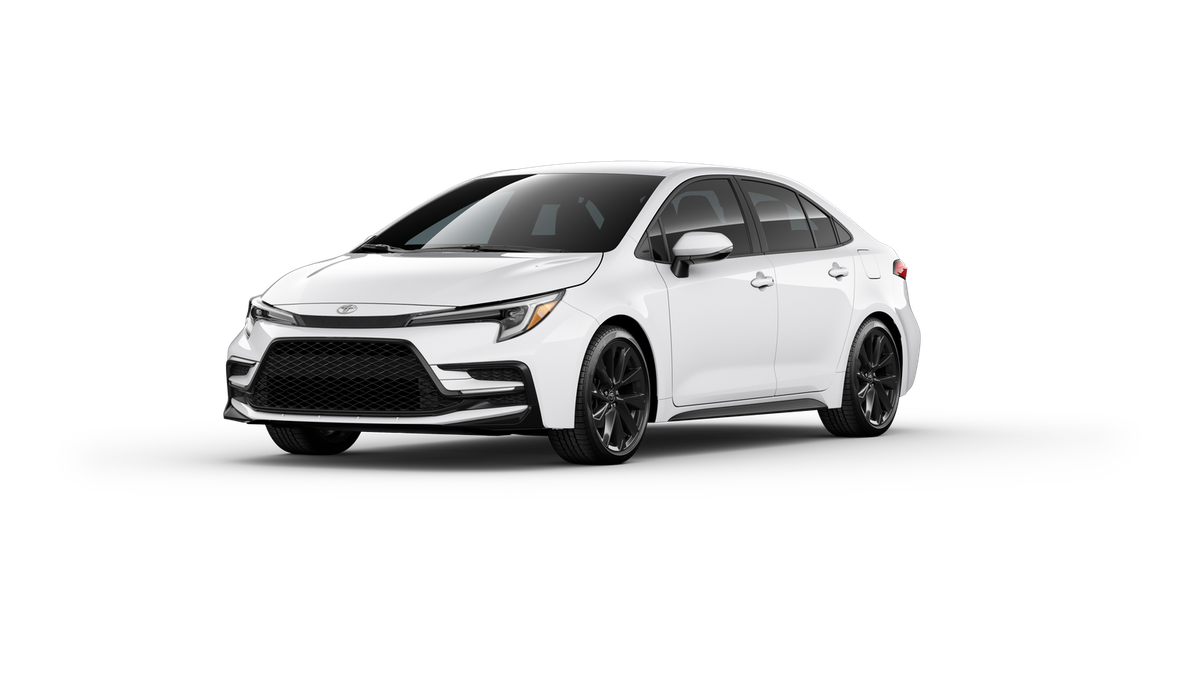 New 2025 Ice Cap Toyota SE image 1